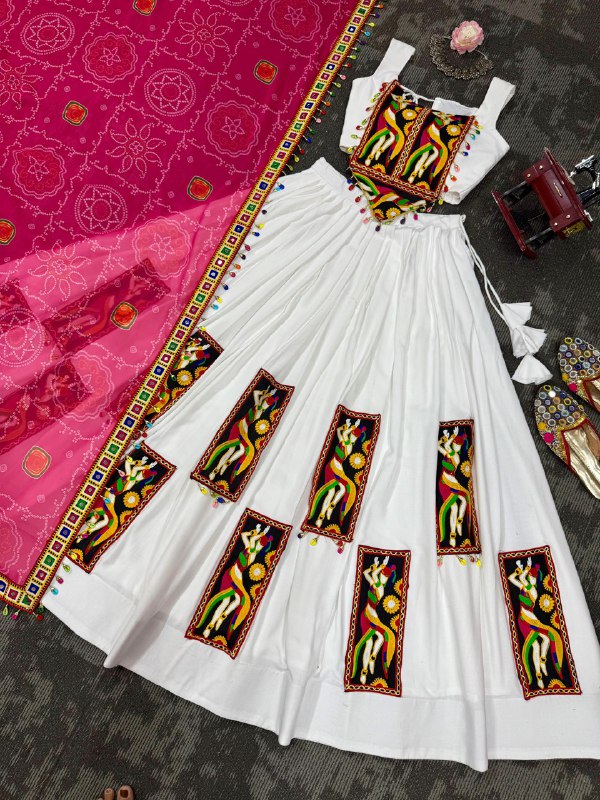 Designer Heavy Rayon Lehenga Choli with Dupatta - Image 4