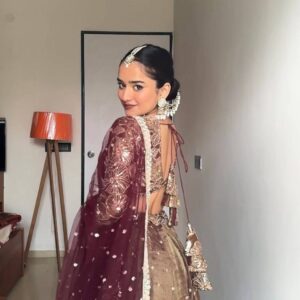 Designer Jimi Choo Embroidered Semi-Stitched Lehenga Choli with Dupatta