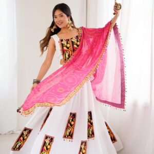 Designer Heavy Rayon Lehenga Choli with Dupatta
